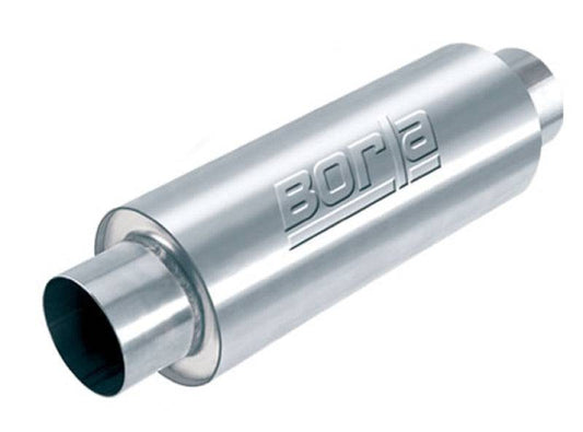 Borla XR-1 Racing Sportsman 3.5 inch Center-Center 15in x 5in Round Muffler - Mammoth Racing -