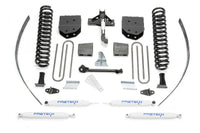 Fabtech 08-16 Ford F250 4WD w/o Factory Overload 8in Basic Sys w/Perf Shks - Mammoth Racing -