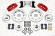 Wilwood Dynapro 6 Front Hub Kit 12.19in Drill-Zinc Red 67-69 Camaro (*Line Kit Needed*) - Mammoth Racing -