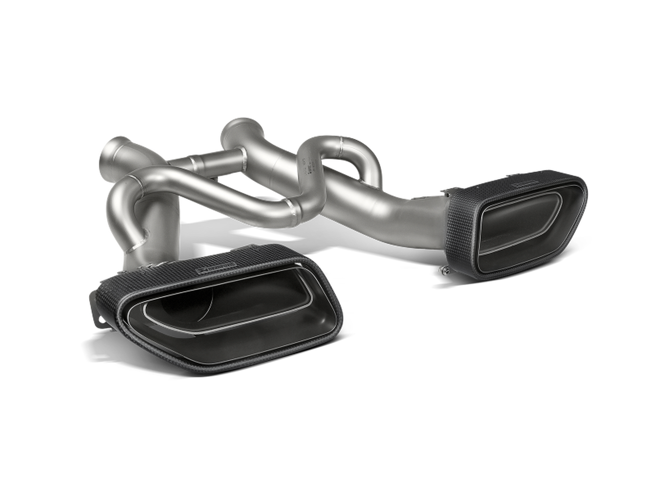 Akrapovic 12-14 McLaren 12C/12C Spyder Slip-On Line (Titanium) w/ Carbon Tips - My Store