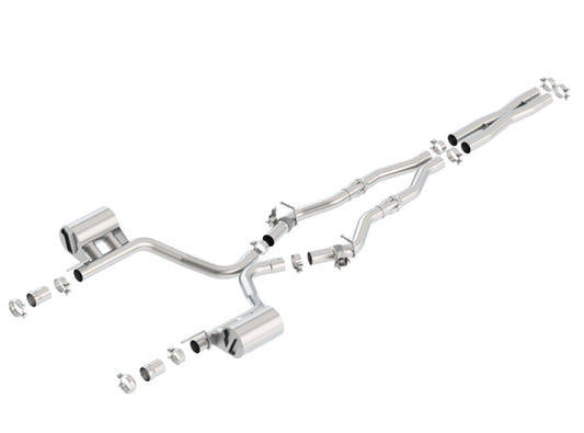 Borla 16-17 Dodge Challenger R/T 5.7L MT/AT ATAK Catback Exhaust (w/MDS Valves ONLY) - My Store