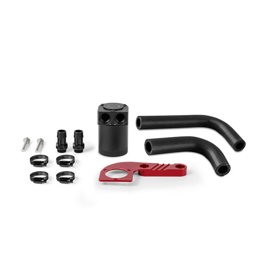 Mishimoto 15-20 BMW F8X M3/M4 Baffled Oil Catch Can - Sakhir Orange - Mammoth Racing -