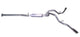Gibson 08-09 Chevrolet Silverado 1500 LS 4.8l 2.25in Cat-Back Dual Extreme Exhaust - Aluminized - Mammoth Racing -