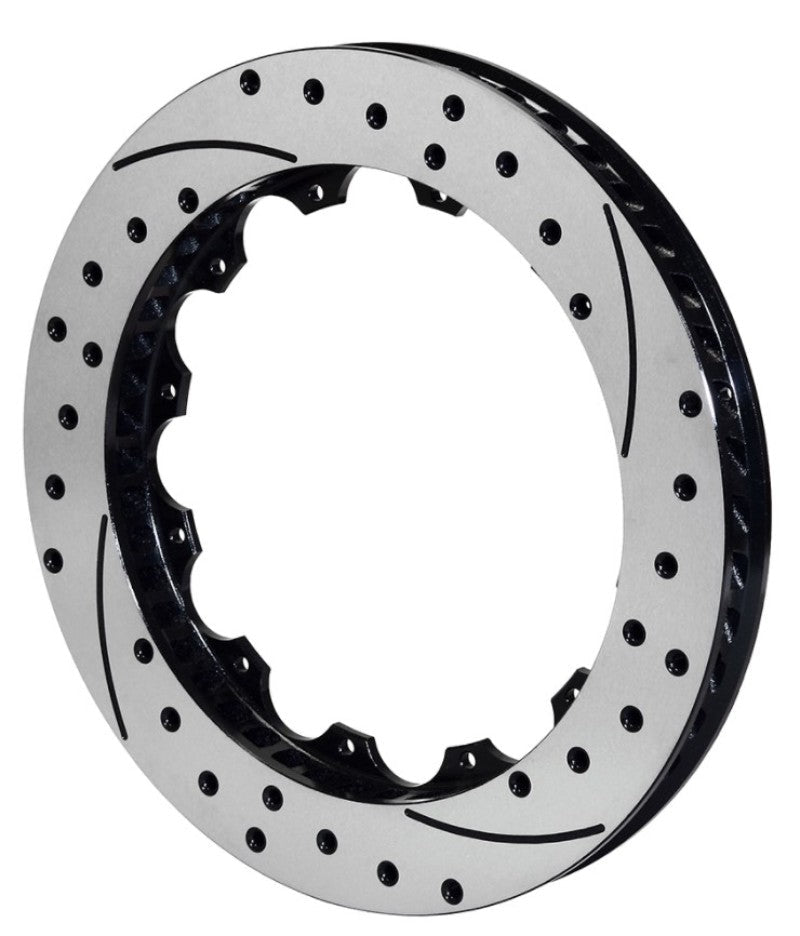 Wilwood Rotor GT Curved Vane Rotor Spec-37 Iron 72 CV 12 x 8.75 Right Hand Side - My Store