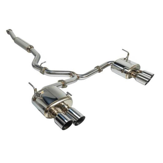 Remark 2015+ Subaru WRX/STi 4in Quad Cat-Back Exhaust Stainless Single Non-Resonated - My Store