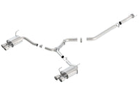 Borla 15-16 Subaru WRX / STI 2.5L S-Type Cat-Back Exhaust Quad Rd RL Tips - My Store