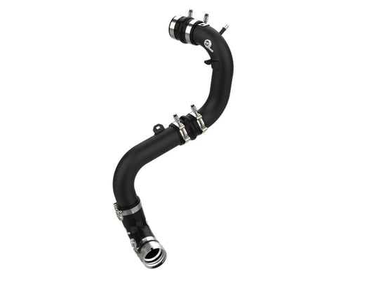 aFe 21-22 Ford Bronco V6-2.7Ltt BladeRunner 2.75in Alum Cold Charge Pipe - Black - Mammoth Racing -