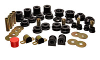 Energy Suspension 05-07 Scion tC Black Hyper-Flex Master Bushing Set - Mammoth Racing -