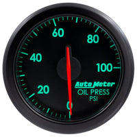 Autometer Airdrive 2-1/6in Oil Pressure Gauge 0-100 PSI - Black - My Store