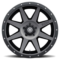 Icon Rebound 20x9 6x135 16mm Offset 5.625in BS Titanium Wheel - Mammoth Racing -