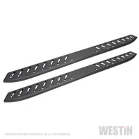 Westin 2019 Chevrolet Silverado/Sierra 1500 Crew Cab Thrasher Running Boards - Textured Black - Mammoth Racing -