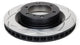 DBA 11+ Toyota Landcruiser 150 Series/Prado 150/10-13 Lexus GX460 Front Slotted Street Series Rotor - Mammoth Racing -