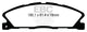 EBC 13+ Ford Taurus 3.5 Twin Turbo SHO Redstuff Front Brake Pads - My Store