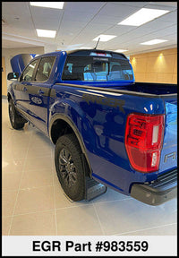 EGR 19-20 Ford Ranger Super Crew Rear Cab Truck Spoiler - Matte Black - Mammoth Racing -