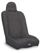 PRP Daily Driver High Back Suspension Seat (Two Neck Slots) - All Grey - Mammoth Racing -