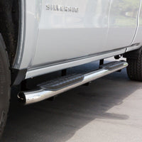 Westin 2014-2018 Chevy Silverado 1500 Crew Cab PRO TRAXX 5 Oval Nerf Step Bars - SS - Mammoth Racing -