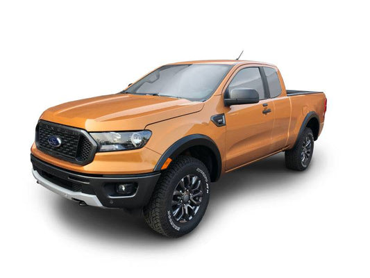 Bushwacker 2019 Ford Ranger Extended Cab / Crew Cab Pickup OE Style Fender Flares 4pc - Black - Mammoth Racing -