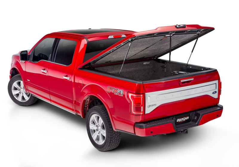 UnderCover 15-18 GMC Sierra 1500 (19 Limited) 6.5ft Elite LX Bed Cover - Deep Ocean Blue - Mammoth Racing -
