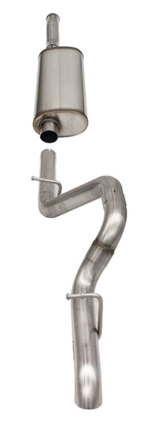 Corsa 18-21 Jeep Wrangler JLU 3.6L Sport 2.75in Cat-Back Exhaust w/ Turn Down Tip - Mammoth Racing -