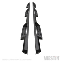 Westin 2020 Chevy Silverado 2500/3500 Crew Cab (6.5ft Bed) HDX W2W Nerf Step Bars - Textured Black - Mammoth Racing -