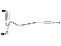 aFe 22-23 Hyundai Kona N L4 2.0L(t) Takeda 3in 304 SS Cat-Back Exhaust System w/ Black Tips - Mammoth Racing -