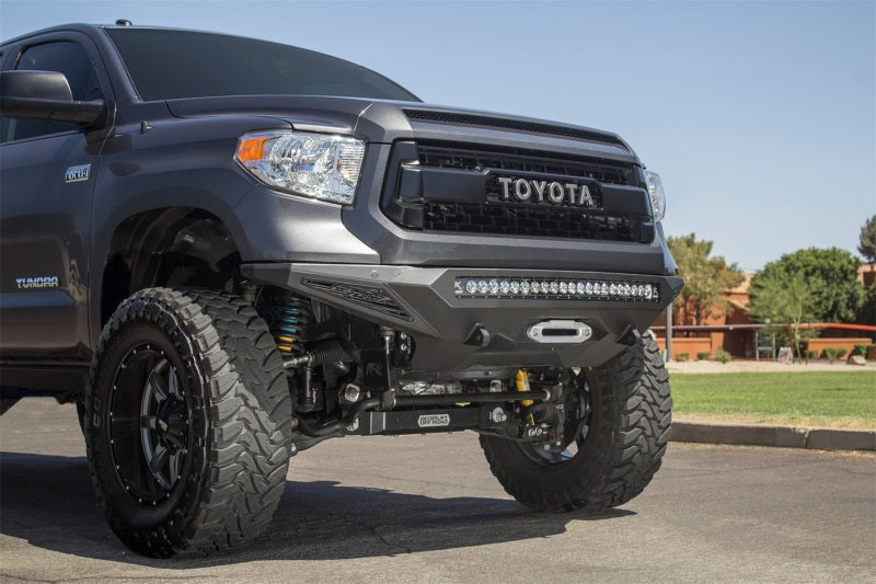 Addictive Desert Designs 2014+ Toyota Tundra Stealth Fighter Front Bumper w/Winch Mount & Sensors - My Store