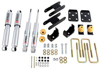 Belltech Lowering KIT 18-20 Chevy Colorado/Canyon All Cab/SB -0-3in F / -4in R w/ Street Perf Shocks - Mammoth Racing -
