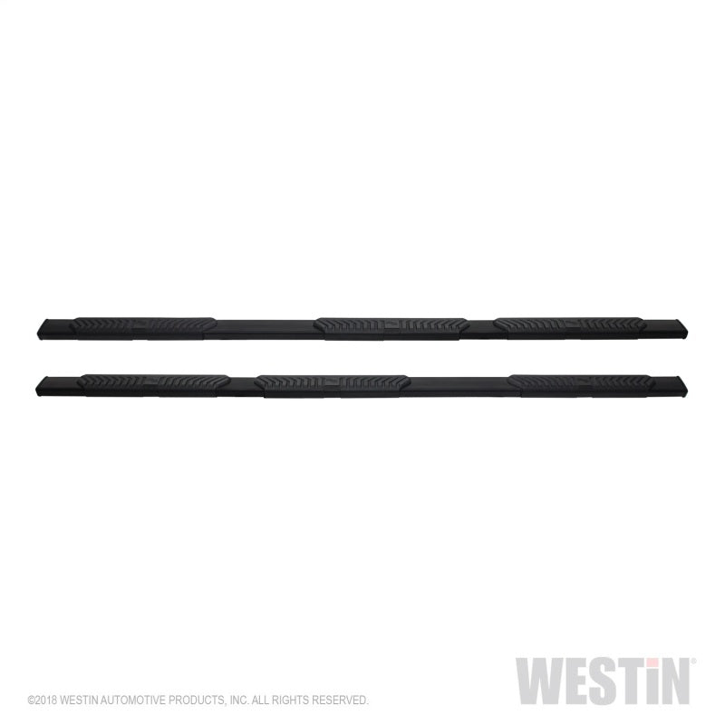Westin 2019 Chevrolet Silverado/Sierra 1500 Crew Cab (5.5ft) R5 Modular Nerf Step Bars - Black - Mammoth Racing -