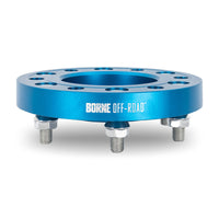 Mishimoto Borne Off-Road Wheel Spacers - 6x139.7 - 78.1 - 38.1mm - M14x1.5 - Blue - Mammoth Racing -