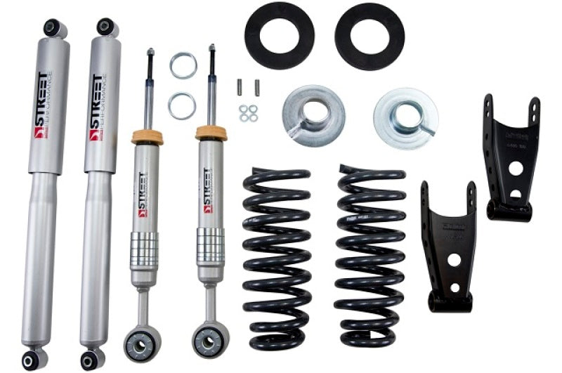 Belltech Lowering KIT 09-13 Ford F-150 (All Cabs) Short Bed 2WD 2in-3in F/ 2in R Drop w/SP Shocks - Mammoth Racing -