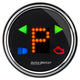 Autometer Designer 2-1/16in Chrome Domed Lens Black Dial Prndl Gauge - My Store