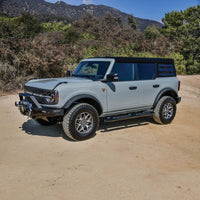 Westin 21-22 Ford Bronco (4-Door) PRO TRAXX 5 Oval Nerf Step Bars - Textured Black - Mammoth Racing -