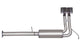 Gibson 96-97 Chevrolet C1500 Base 4.3l 2.5in Cat-Back Super Truck Exhaust - Stainless - Mammoth Racing -