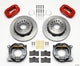 Wilwood Forged Dynalite P/S Park Brake Kit Red Impala 59-64 / Corvette 57-62 - Mammoth Racing -