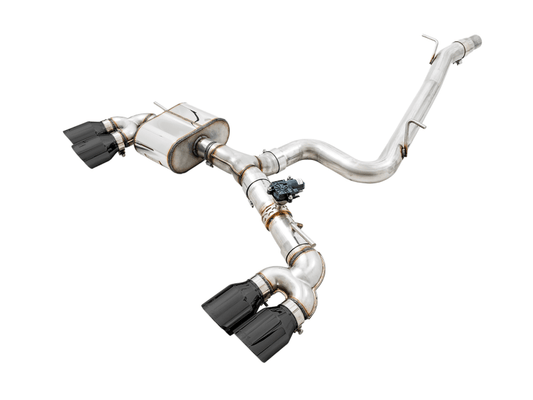 AWE Tuning MK7.5 Golf R SwitchPath Exhaust w/Diamond Black Tips 102mm - My Store