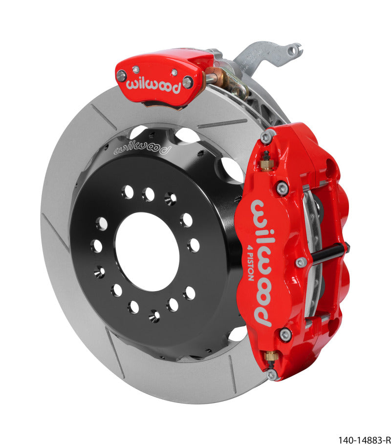 Wilwood Narrow Superlite 4r-mc4 Red Rear Kit 12.88in Slotted Rotor 88-96 Chevy Corvette C4 - My Store