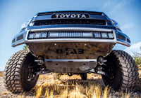 N-Fab M-RDS Front Bumper 07-13 Toyota Tundra - Tex. Black w/Silver Skid Plate - Mammoth Racing -