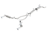 Borla 10-13 Chevy Camaro SS 6.2L V8 Single RoundTip Split Rear Exit S-Type Catback Exhaust - My Store