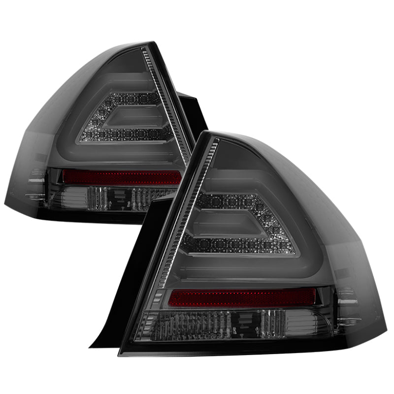 Spyder Chevy Impala 2006-2013 LED Tail Lights Smoke ALT-YD-CHIP06-LED-SM - Mammoth Racing -