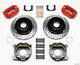 Wilwood Dynapro Lug Mount P/S P-B Kit Drilled-Red New Big Ford 2.50in Offset - Mammoth Racing -