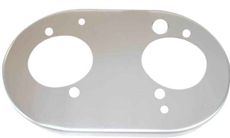 K&N Universal Custom Air Filter - Oval - Red - 51mm Neck Flange - Mammoth Racing -
