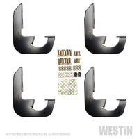 Westin 2014-2018 Chevy Silverado 1500 Reg Cab (Rocker Mount) Running Board Mount Kit - Black - Mammoth Racing -