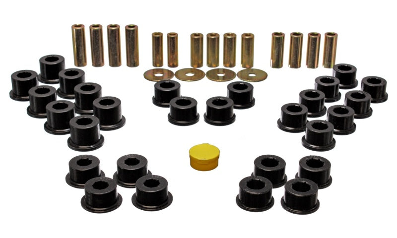 Energy Suspension 90-97 Mazda Miata Black Rear Control Arm Bushing Set - My Store