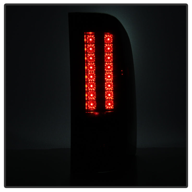 Spyder Chevy Silverado 07-13 LED Tail Lights Blk Smke ALT-YD-CS07-LED-BSM - Mammoth Racing -