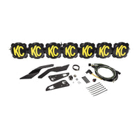 KC HiLiTES Can-Am X3 45in. Pro6 Gravity LED 7-Light 140w Combo Beam Overhead Light Bar System - Mammoth Racing -