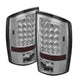 Xtune Dodge Ram 07-08 1500 / Ram 07-09 2500/3500 LED Tail Lights Chrome ALT-JH-DR07-LED-C - Mammoth Racing -