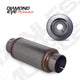 Diamond Eye MFLR 5inID SGL IN/SGL OUT 7inDIA X 14in BODY 20in LENGTH PERF SLOTTED ENDS 409 SS - Mammoth Racing -