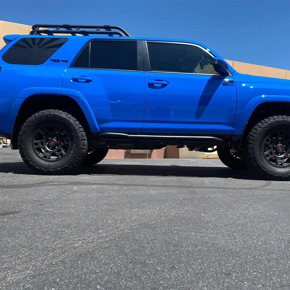 Sliders, Toyota 4runner, W/ TOP Plates, MIG Weld, Raw, 2010-21 - My Store