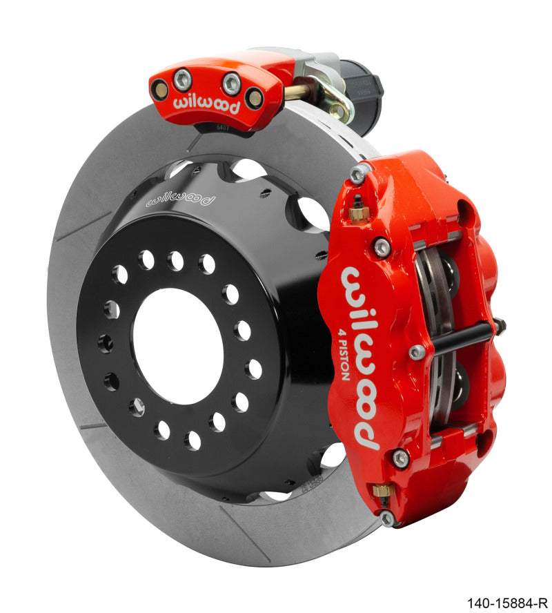 Wilwood Epb/fnsl Rear Kit 12.88in. Big Ford - Red - My Store