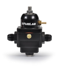 Fuelab 529 Electronic EFI Adjustable FPR (1) -8AN In (1) -8AN Return - Black - Mammoth Racing -
